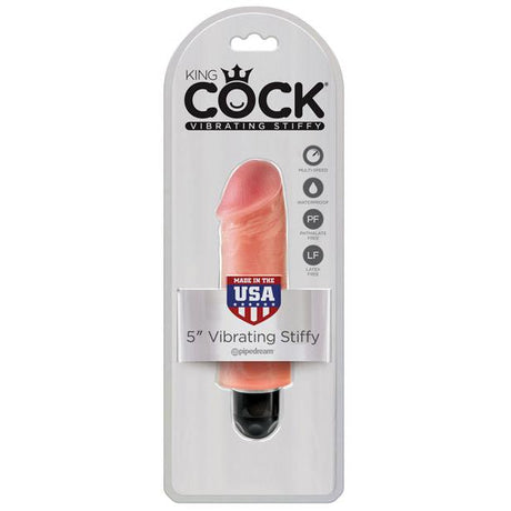 King Cock Vibrating Stiffy Dildo
