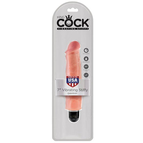 King Cock Vibrating Stiffy Dildo