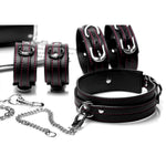 Kinky Clutch Black Bondage Set with Carrying Case