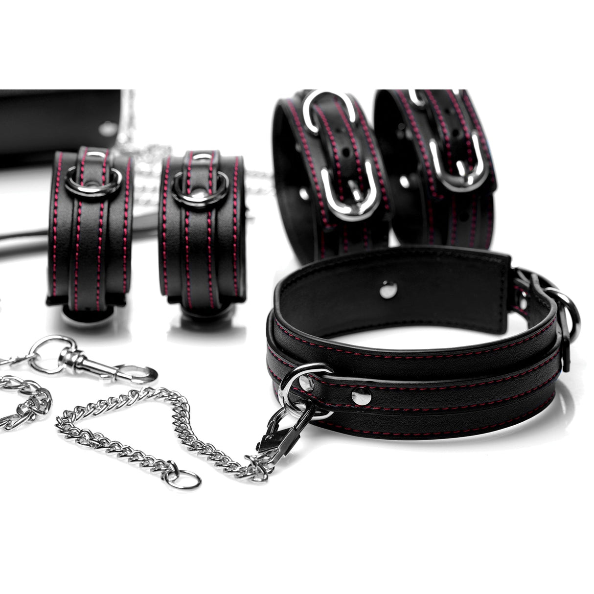 Kinky Clutch Black Bondage Set with Carrying Case