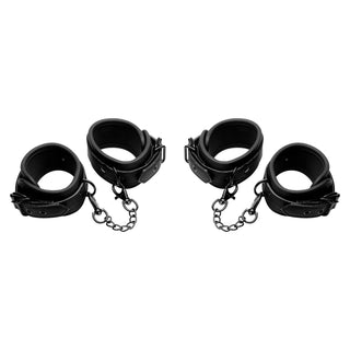Kinky Comfort Wrist and Ankle Cuff Set