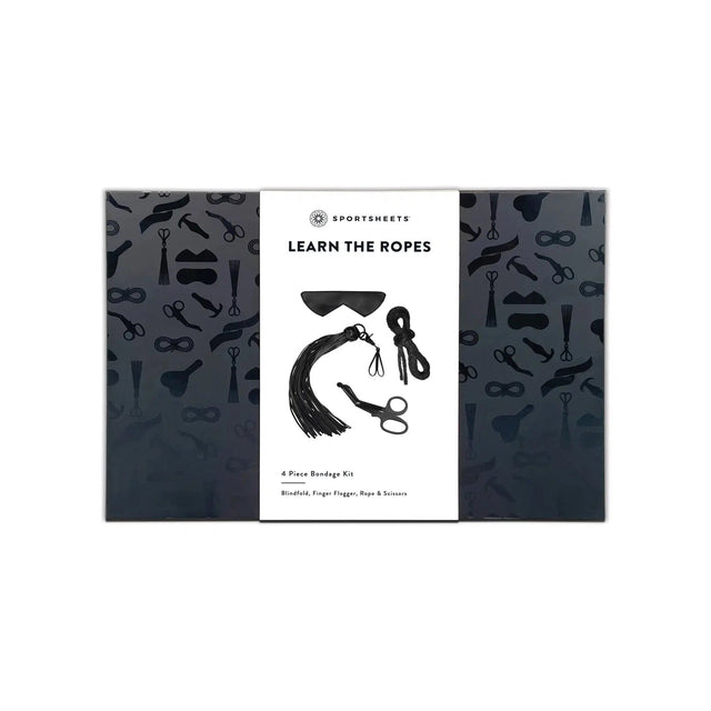 Learn The Ropes 4-Piece Bondage Kit