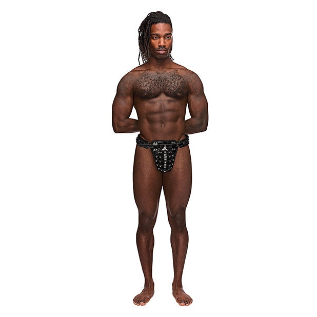 Leather Taurus Adjustable Buckle Thong