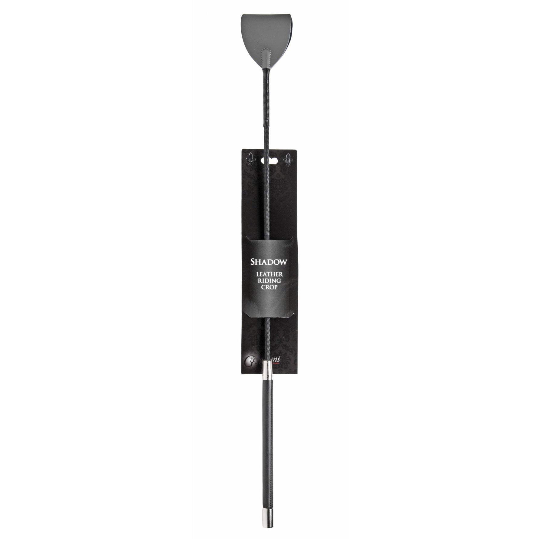 Leather and Steel Riding Crop