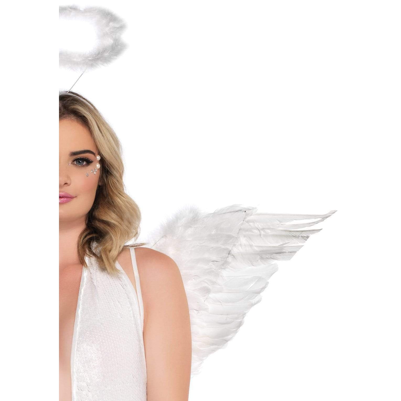 Leg Avenue Angel Costume Accessory Kit - White