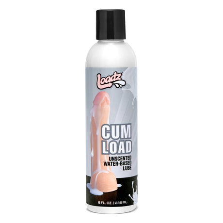 Loadz Cum Load Unscented Water Based Lube - 8 oz