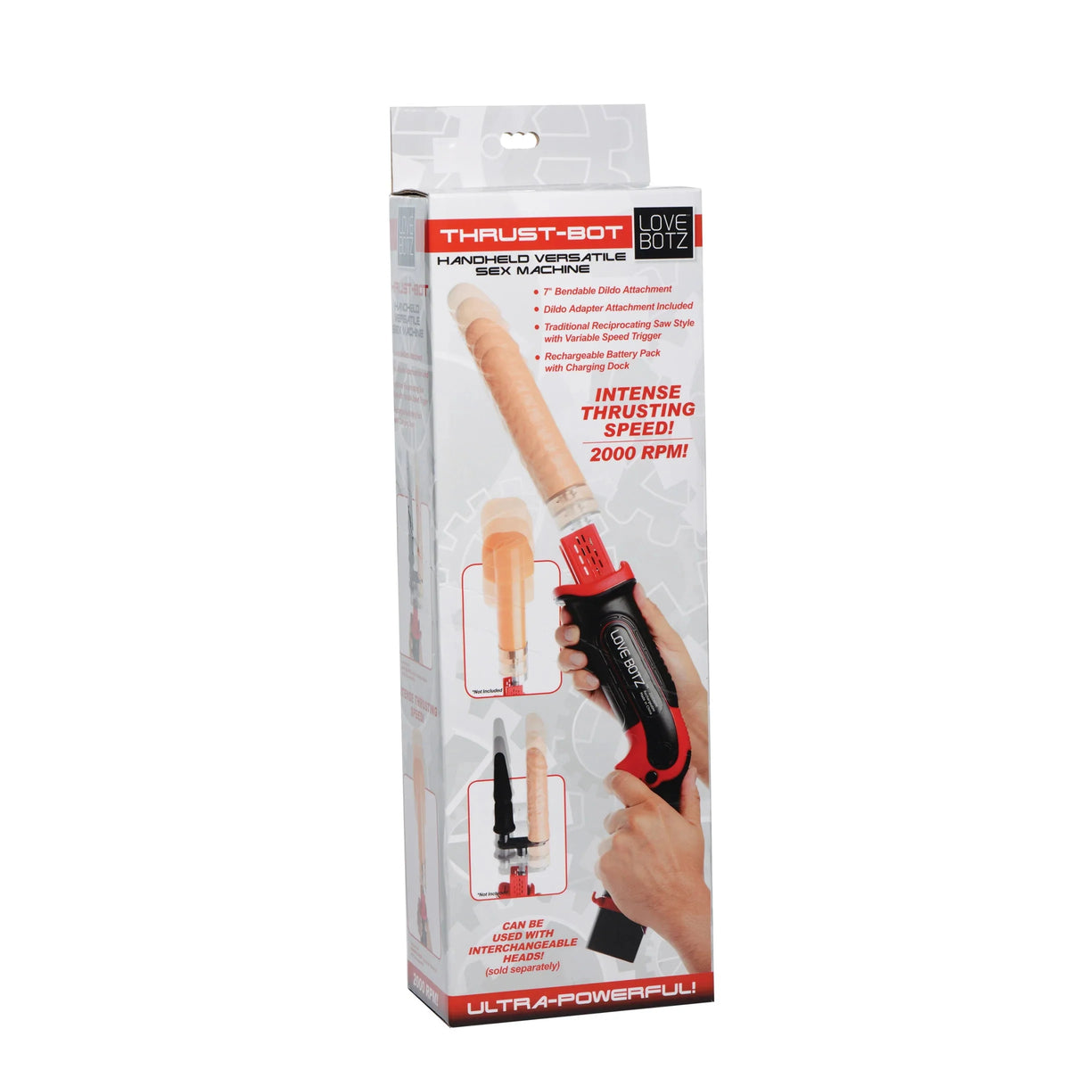 LoveBotz Thrust-Bot Handheld Versatile Saw Sex Machine - HotCherry LoveBotz Thrust-Bot Handheld Versatile Saw Sex Machine - HotCherry