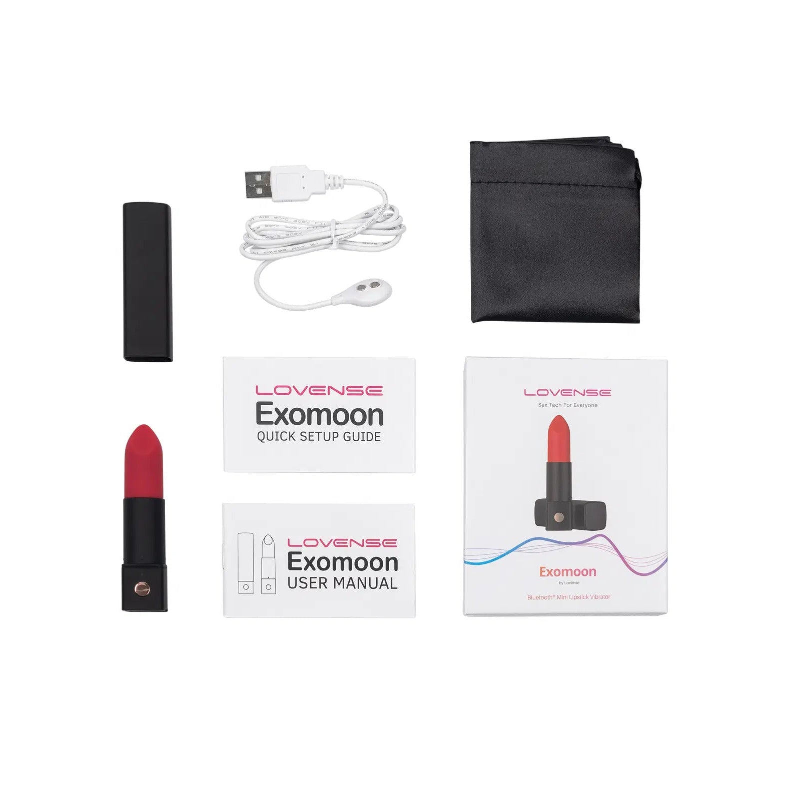 Lovense Exomoon Mini Lipstick Vibrator