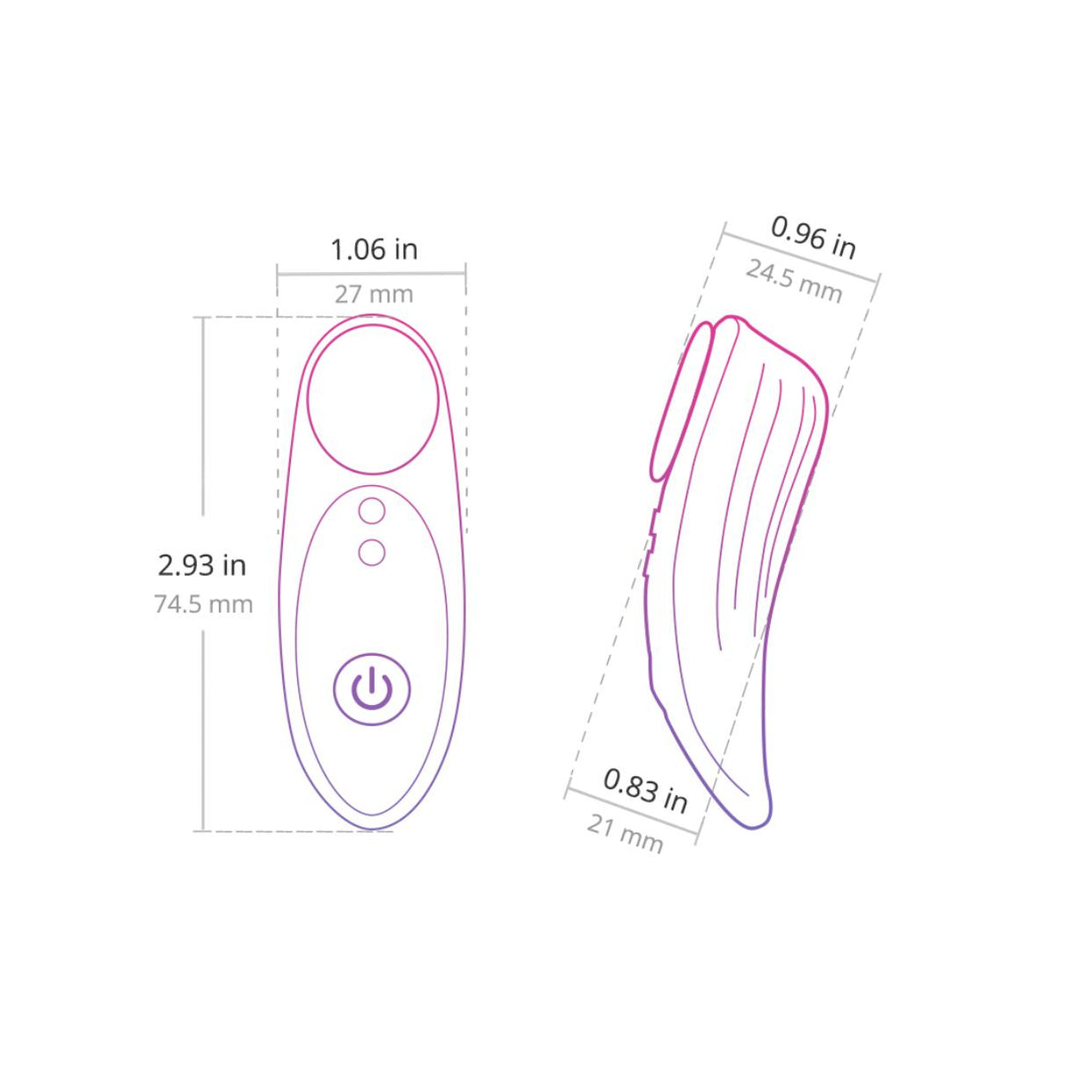 Lovense Ferri Magnetic Panty Vibrator