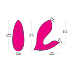 Lovense Flexer Insertable Dual Panty Vibrator