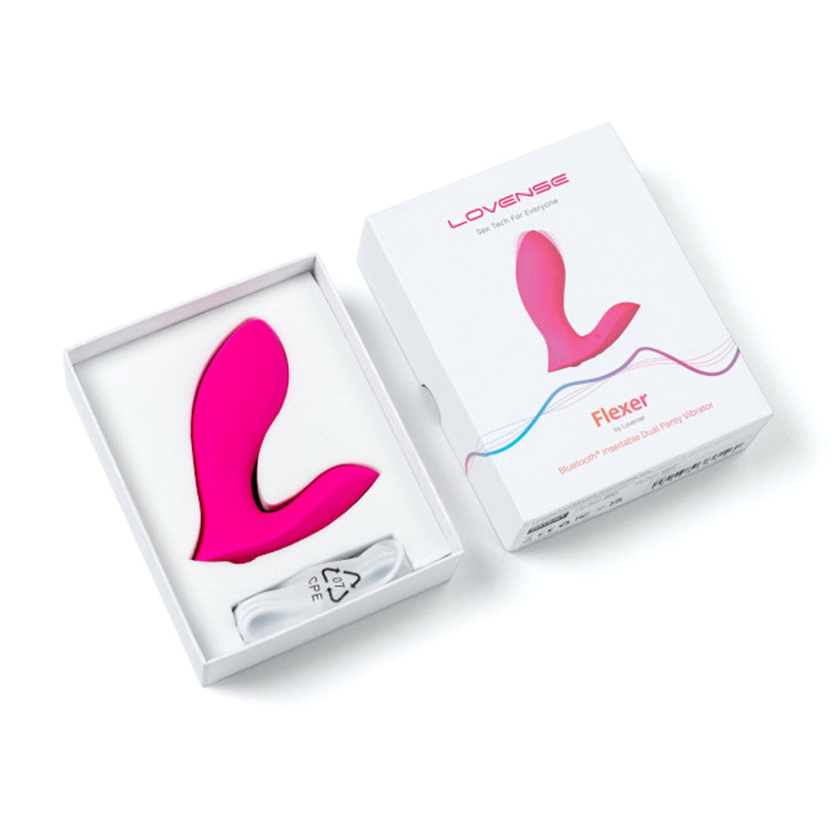 Lovense Flexer Insertable Dual Panty Vibrator