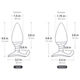 Lovense Hush Butt Plug - 1.75"