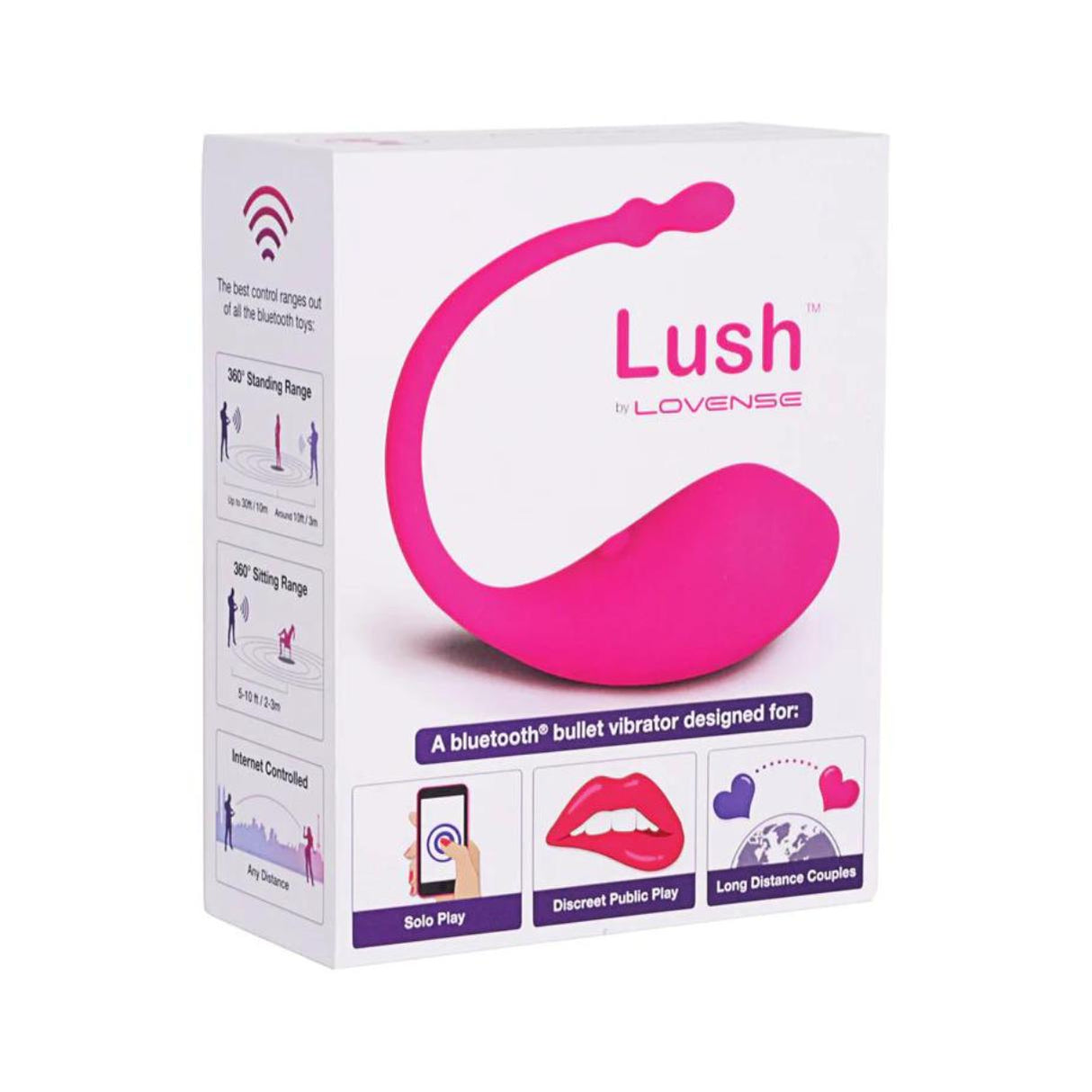 Lovense Lush 2.0 Bluetooth Remote Control Vibrator