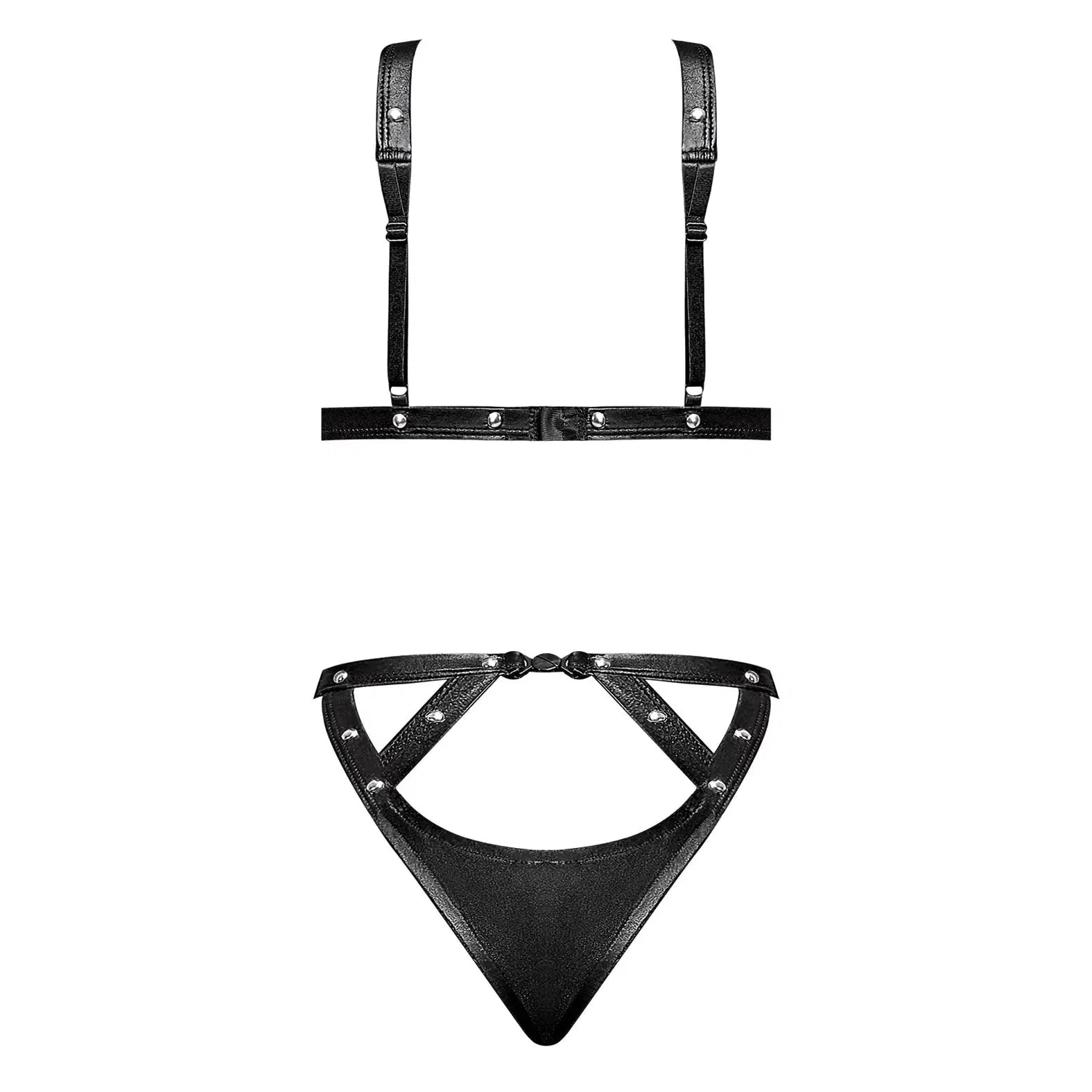 Lust Contessa Cupless Strappy Brazilian Teddy