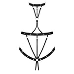 Lust Seducer Strappy Cupless & Crotchless G-String Teddy