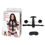 Lux Fetish 3 Piece Adjustable Neck & Wristraint Set