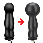 Lux Fetish 4.5" Inflatable Vibrating Plug