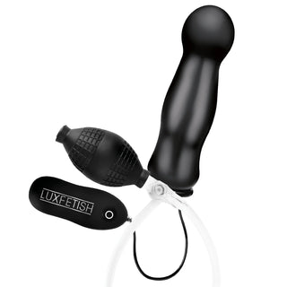 Lux Fetish 4.5" Inflatable Vibrating Plug