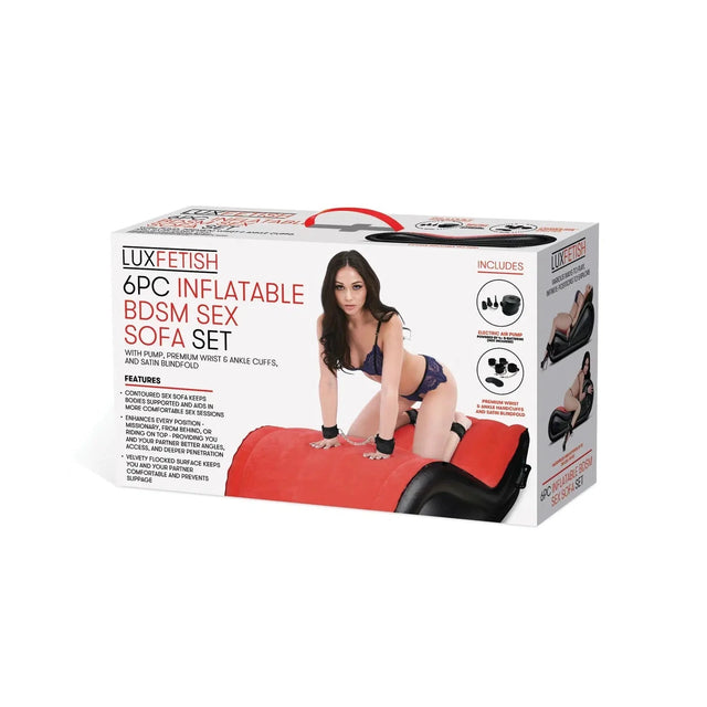Lux Fetish 6PC Inflatable BDSM Sex Sofa Set