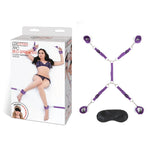 Lux Fetish 7 Piece Bed Spreader Restraint Set