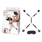 Lux Fetish 7 Piece Bed Spreader Restraint System