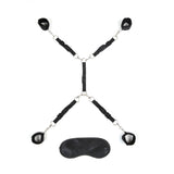 Lux Fetish 7 Piece Bed Spreader Restraint System