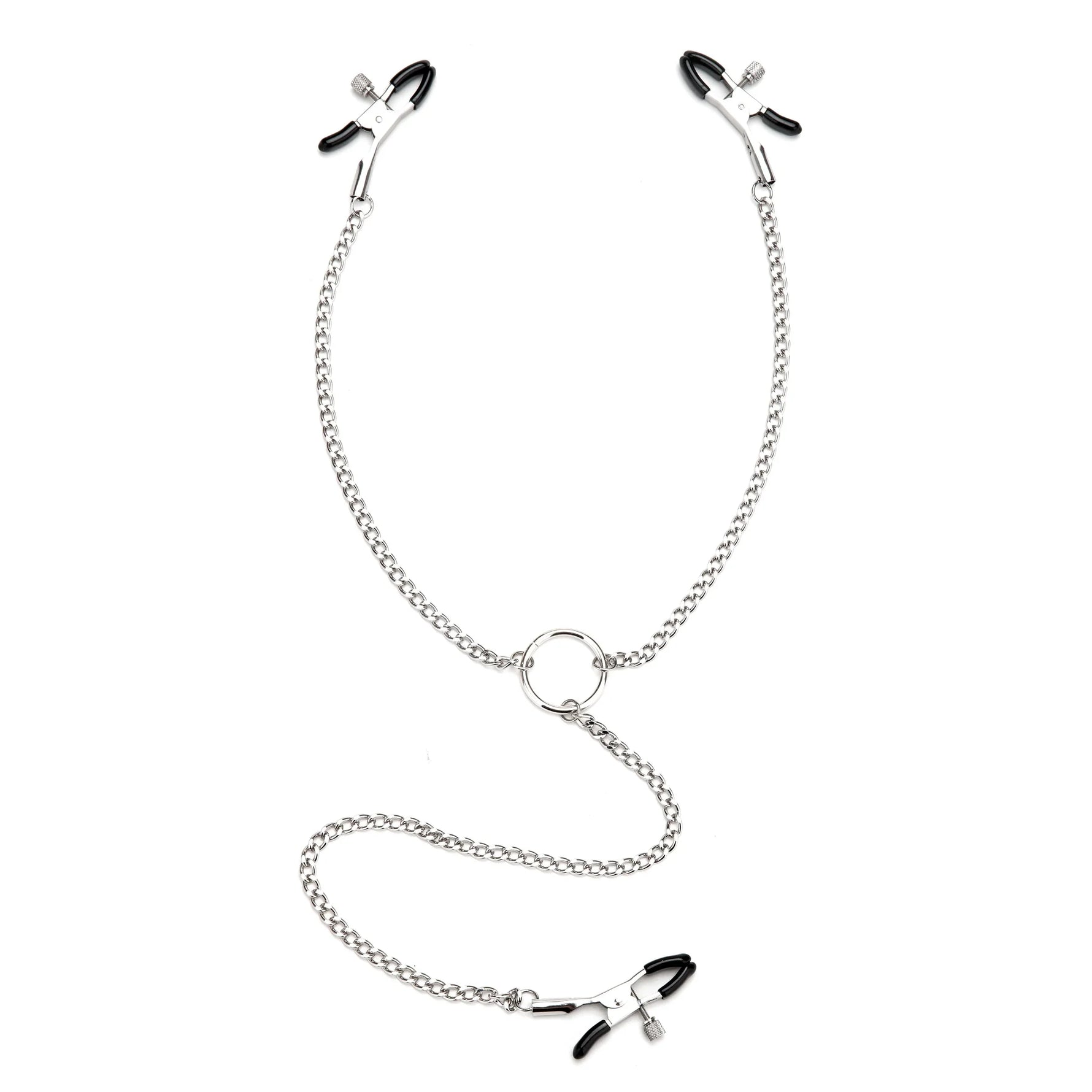 Lux Fetish Adjustable Nipple Clips & Clit Clamp