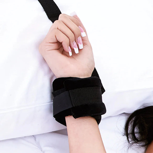 Lux Fetish Bondage Bed Strap Restraint System