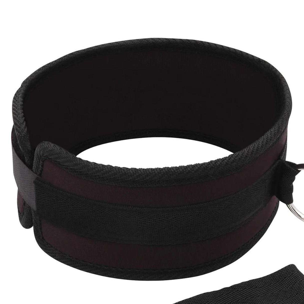Lux Fetish Collar & Leash Set