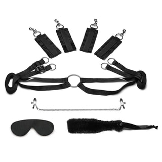 Lux Fetish Fuzzy Lovers 4 Piece Bedspreaders Set