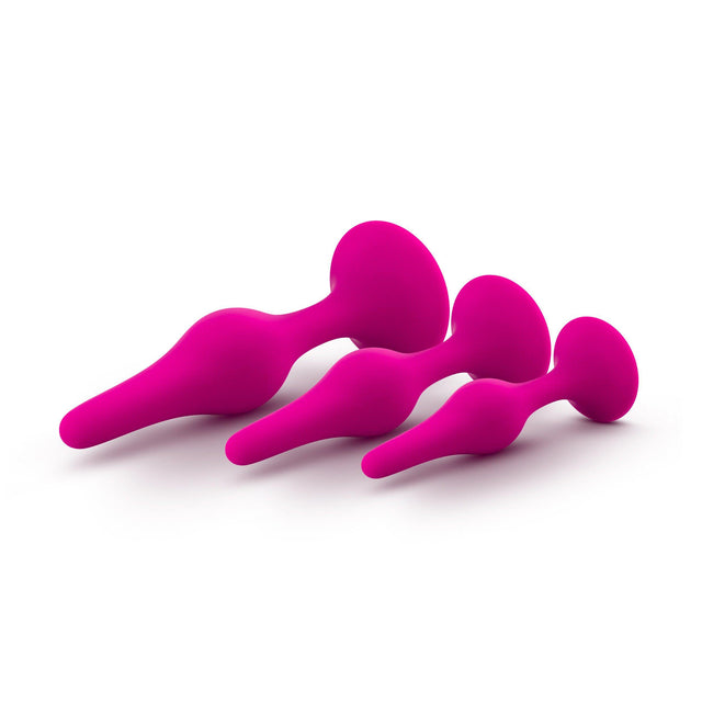 Luxe Beginner Silicone Butt Plug Kit