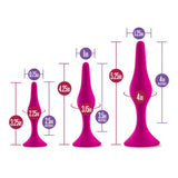 Luxe Beginner Silicone Butt Plug Kit