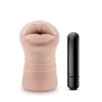 M for Men Angie Vibrating Mouth Stroker Masturbator