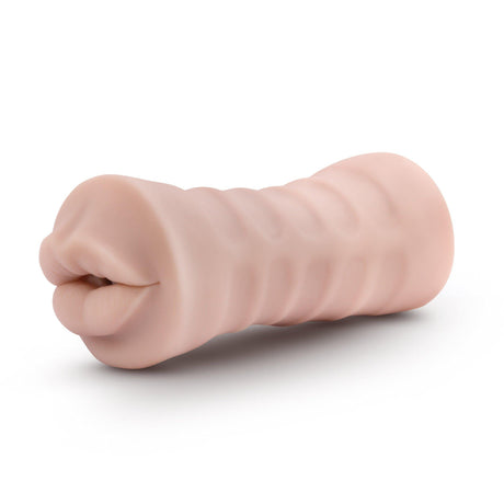 M for Men Angie Vibrating Mouth Stroker Masturbator