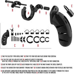 ManCage Model 07 3.1" Silicone Cock Cage