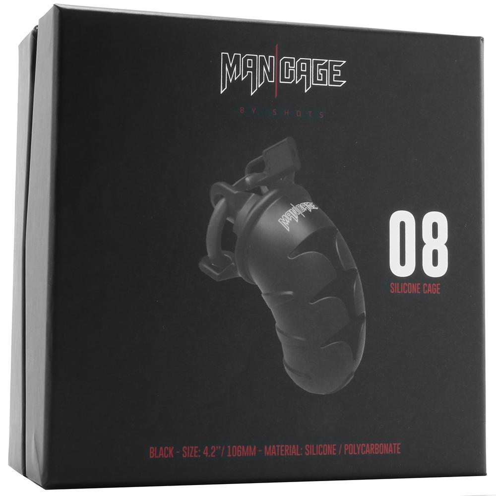 ManCage Model 08 4.2" Silicone Cock Cage