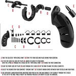 ManCage Model 08 4.2" Silicone Cock Cage