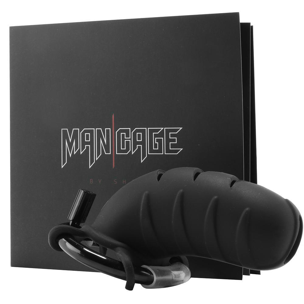 ManCage Model 08 4.2" Silicone Cock Cage