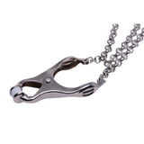 Master Series Affix Triple Chain Metal Nipple Clamps