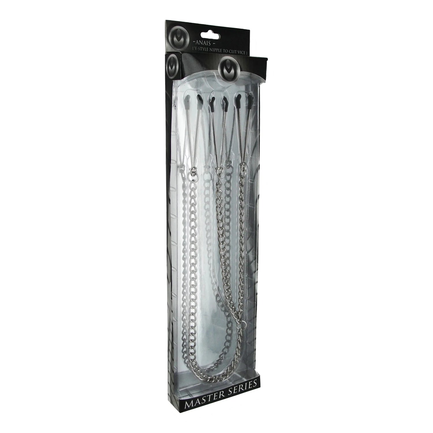 Master Series Anais Y Style Adjustable Nipple to Clit Vice