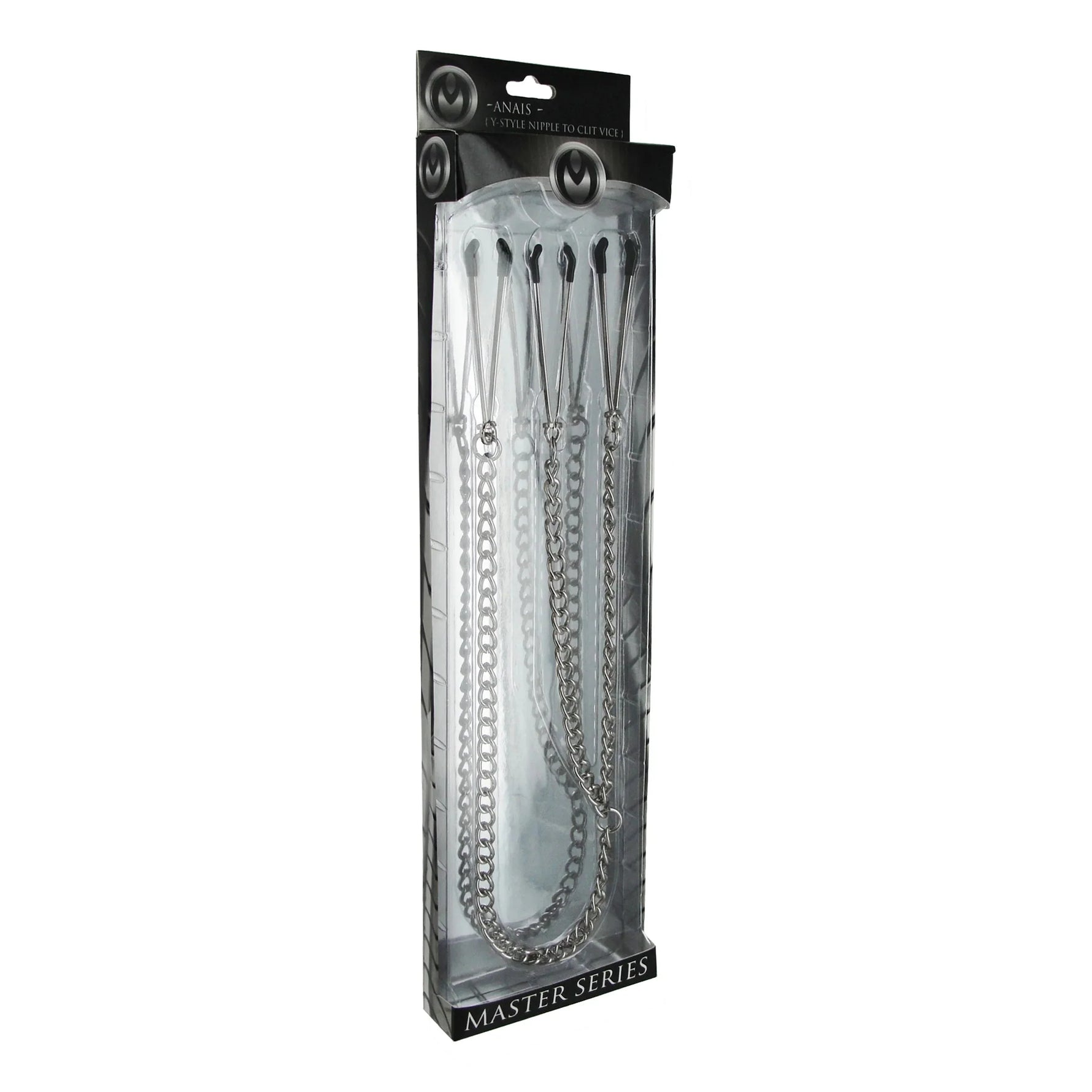 Master Series Anais Y Style Adjustable Nipple to Clit Vice