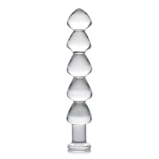 Master Series Drops Anal Links Glass Dildo