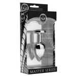 Master Series Lucent Jewel Accented Anal Plug - Diamond