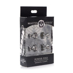 Master Series Power Pins Magnetic Nipple Clamp Set