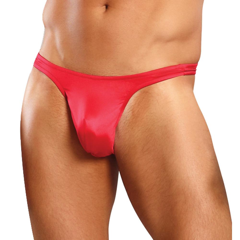 Mens Satin Bong Thong