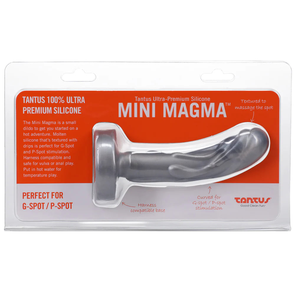 Mini Magma 5 inch Silver Dildo