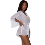 Modern Romance Flowing Short Robe