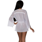 Modern Romance Flowing Short Robe
