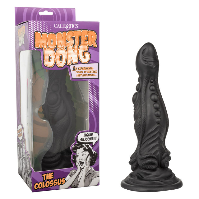 Monster Dong The Colossus Silicone Black Dildo