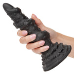 Monster Dong The Kraken Silicone Black Dildo